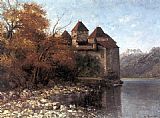 Ch_teau of Chillon 1 by Gustave Courbet